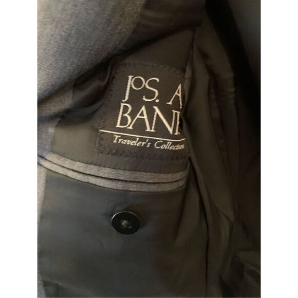 Jos a bank gray jacket blazer size 36R - Picture 4 of 6